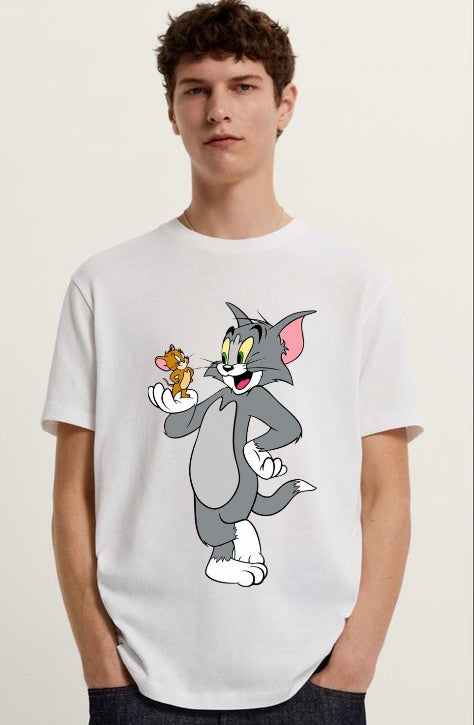 cartoon printed t-shirt